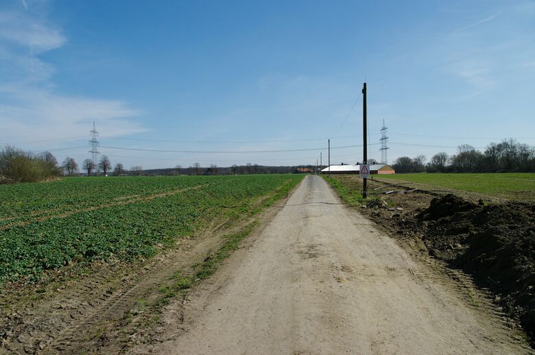 Straße-RH169 von der Illinger Straße aus