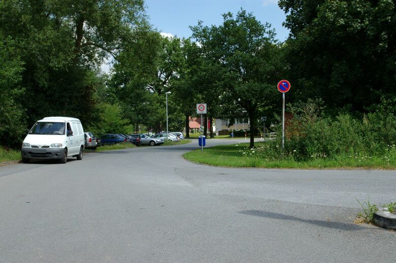 Urnenfeldstraße von der Dortmunder Straße aus