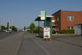 Haltestelle Radbodstraße an der Hafenstraße Richtung Bahnhof