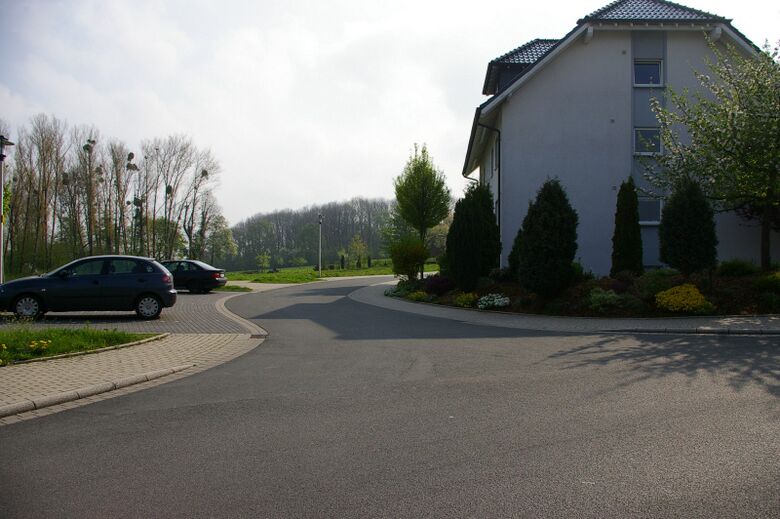 Auf dem Döhn von der Bergstraße aus