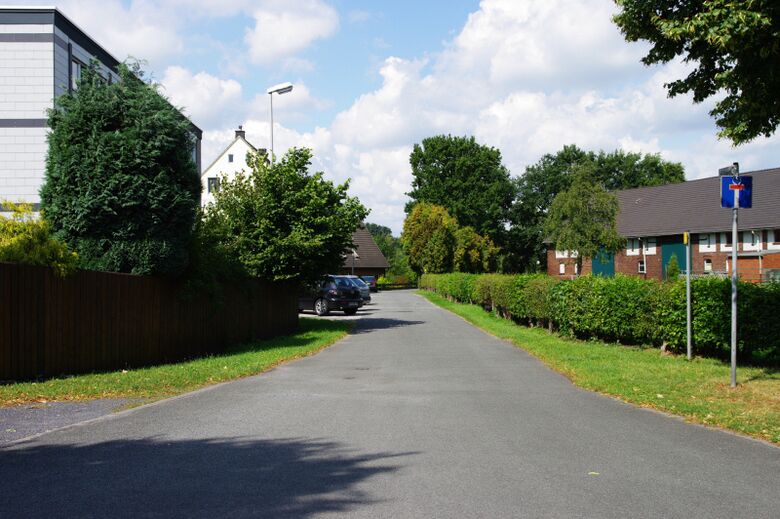 Hülsweg von der Marker Dorfstraße aus