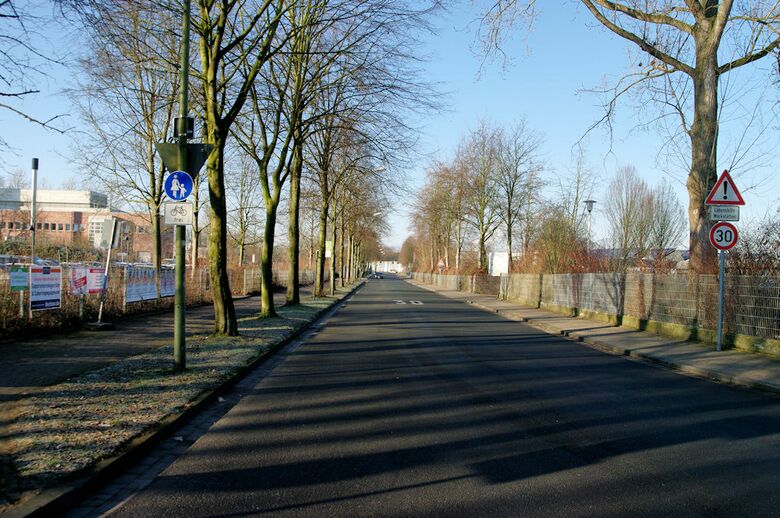 Tom-Mutters-Weg von der Grünstraße Richtung Gallberger Weg