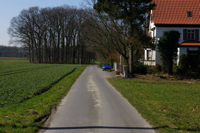 Im Bremmen von der Bönener Straße aus