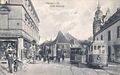 (Große) Weststraße vom Westentor aus in den 1920ern