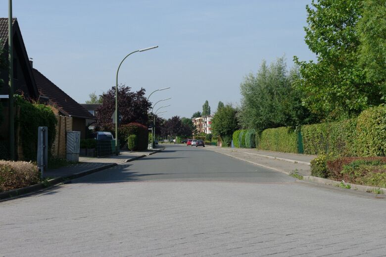 Virchowstraße von der Wielandstraße aus