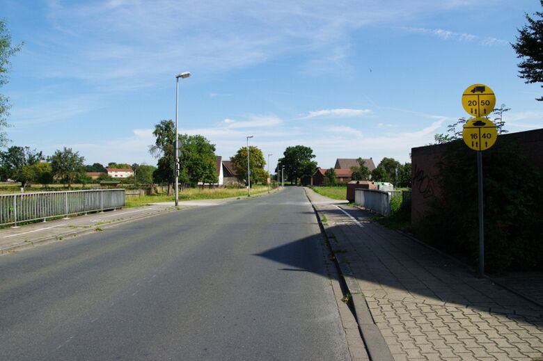 Am Hagenkamp von der Soester Straße aus