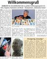 "Willkommensgruß", Westfälischer Anzeiger, 12. Februar 2010
