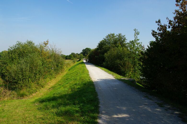 Fährweg von der Fährstraße aus