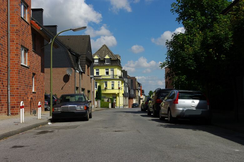Hochstraße von der der Hammer Straße aus