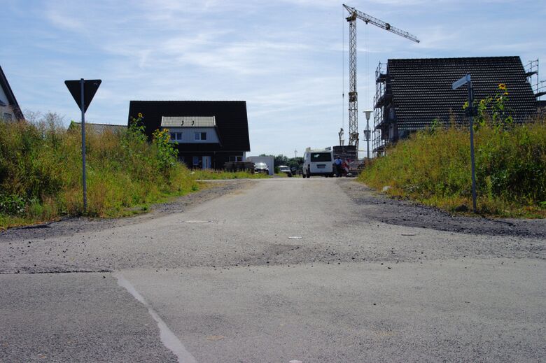 Gerhard-Neuhaus-Straße von der Großen Werlstraße aus