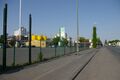 Haltestelle Radbodstraße an der Hafenstraße Richtung Westhafen