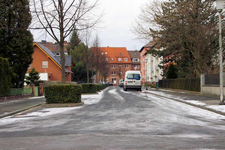 Straßburger Straße von der Spichernstraße aus