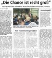 Westfälischer Anzeiger, 10. September 2011